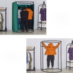 이동식 피팅룸 간이 대기실 옷가게 공연장 탈의실