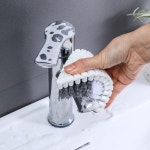 휘어지는 틈새 브러쉬 구석까지 깨끗하게 만능 청소솔