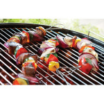 Outset 스테인리스 스틸 유연한 BBQ 케밥 4개 세트 76 30 길이의 바베큐 꼬치 1개 긴 바베큐 꼬치