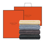 송월타올 송월 호텔컬렉션 스트라이프 솔리드 220g 2매입 d