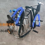 이동식 젖소 짜는 채유기 염소 산양유 착유기 A 단일 배럴 진공 표준