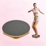 우드 로테이션 디스크 보드 원형 1 플레이트 받침대 밸런스 기구 로테이터 턴테이블