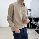 24로드 남성용 리오보 베이직 링클프리 셔츠 597 597-7 54