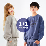 고스트리퍼블릭 고스트리퍼블릭 주니어 톤다운 레터링 피그먼트 오버핏 맨투맨 티셔츠 1 1 패키지 네이비J2 밤베이지J1 JMT-J1115 JMT-J1117