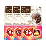 몽쉘 크림 케이크 408g x 3개 칸쵸 196g x 3개