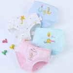 제이셀 Q11 유아여자어린이 놀이동산은신나 삼각 팬티 4개 세트 10세-11세