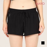 마요 마요 MAYO 로브 우븐 솔리드 4부 팬츠 MQEDSWXA017