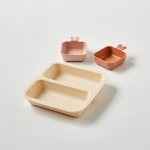 모던하우스 모던하우스 NEW 키즈세이프 렌지안심 네스틱 토끼 미니플레이트 3P 투톤핑크 KI0125039