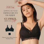 에메필 글래머 SEXY 시어 레이어드 와키다카 브라 672515