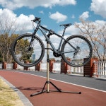 체파크 자전거 수리대 최대 80파운드 - 작업대 유지보수용 거치대 산악 도로 자전거를 위한 E 수리대 정비소 홈 메카닉스