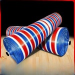 타포린 방수포 자외선차단 줄무늬 스트라이프 천막 100g 그라운드시트 65그램 단막