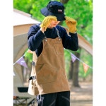 캔버스 앞치마 바리스타 작업복 공방 작업용 베이킹