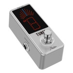 Rowin 튜너 페달 고정밀 크로매틱 튜너 페달 트루 바이패스 현악기 액세서리 LT-910 LT-901
