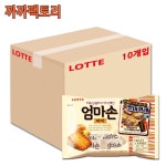 롯데웰푸드 롯데웰푸드 엄마손파이 20입 254gx10케이스 까까팩토리 1개 254g