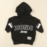 지프 아이코닉 루즈핏 반팔 후드티 KN2THU051