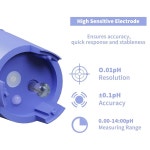 ONiLAB 디지털 pH 미터 0 01pH 고정밀 펜형 테스터 키트 방수 자동 온도 보정 간편한 교체 가능한 프로브
