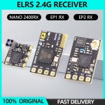 1 2 3 5 10PCS ELRS 24G 미니 수신기 NANO EP1 RX 장거리 FPV 드론 레이싱 쿼드콥터