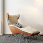 1인용 무중력의자 안락 서재 소파베드 수유 무중력 그레이화이트