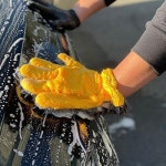 핑거 멀티 워시글러브 세차용품 워시미트 타올 셀프- W9E3F08