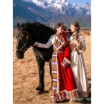 몽골전통의상 델 소수 의상 세트 세트 와인 여성 세트 1 슬림 세트 와인 장족 와인 공연 1 슬림 와인 무용의상 슬림 민족 토가 무대 1 슬림