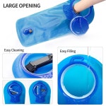 유니기어 하이드레이션 블래더 1 5L 2L 2 5L 3L 워터 블래더 비-BPA 무취 백패킹 자전거 타기 하이킹 캠핑용 51 Ounces 1 5L