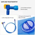 유니기어 하이드레이션 블래더 1 5L 2L 2 5L 3L 워터 블래더 비-BPA 무취 백패킹 자전거 타기 하이킹 캠핑용 51 Ounces 1 5L