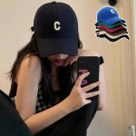 베이직 디자인 C영문 기본 데일리 남여공용 볼캡