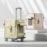 휴대용 고양이 가방 백팩 소형견 애완동물 켄넬 외출 이동장 외출가방 투명