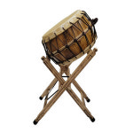 한마음국악사 오동나무 난타북 세트 쐐기북받침 1자2치