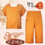 황토파자마 지지미 잠옷 찜질방 사우나 한의원 파자마세트 홈웨어 여름잠옷 황토잠옷