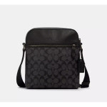 코치 휴스턴 플라이트 Bag In 시그니처 캔버스 남성 4010 4011 4101875 4010 Gunmetal Charcoal CP756 4009