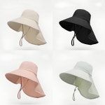 챙넓은 쿨링 넥가드 플랩 풀커버 썬캡 햇빛가리개모자