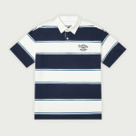 행텐틴즈 동백01 와이드 스트라이프 카라 반팔 티셔츠 14520-030-402-07