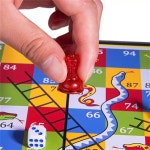 가족용 재미있는 보드 게임 부모-자녀 상호 작용