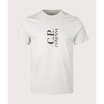 CP컴퍼니 CP컴퍼니 씨피컴퍼니 301 Jersey Vertical Logo T-Shirt 18CMTS138A 005100W 1