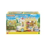 SYLVANIAN FAMI 아미LIES 5744-써니 캐슬 아기유치원 3층 버스 556635