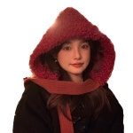 내 머리는 동그랗지 않아 바라크라 법모자녀 추동따뜻한 보닛 니트 도톰한 비니