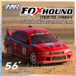 Hnr Foxhound 브러시리스 랠리 자동차 1 10 Rc 전기 원격 제어 모델 오프로드 2 4ghz 4wd 성인 키즈 장난감 H9804