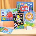 연아트 EVA 모자이크 아트 유아만들기 04 물고기 1개