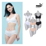 푸마바디웨어 푸마 노와이어 볼륨업 브라팬티 2종세트 302777