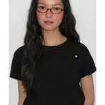 론론 PENDANT CRINKLE CROP T SHIRT RR25AST4139