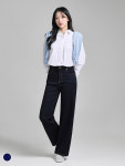 포레스트핏 스판 밴딩 생지 세미와이드 데님 인디고 734649 J2507 734649