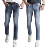 업클라스 업클라스 남성용 썸머 워싱 마일드 청바지 b052