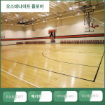 실내농구장 학교체육장 배드민턴 원목 스포츠바닥 전문재료 시공농구