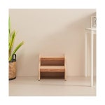 고무나무 미니 사다리 스툴 H6836