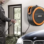 고압 제거 자동 청소 차량 에어건 먼지 강력 벽걸이 호스 드럼