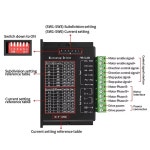 디지털 스테퍼 모터 드라이버 Ne 7 Nema23 42 57 스테퍼 모터 컨트롤러 용 2 상 20 50V 1 5 6A TB6600