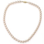 진주 비드 목걸이 체코산 크리스탈 흑진주 크림 crystal pearl A-2 비닐포장