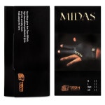 왼손 또는 오른손용 TAOM 미다스 당구장 큐 글러브 왼손용 오른손잡이 플레이어 Medium 1개