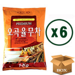 대호식품 대호식품 프리미엄 오곡 율무차 1kg 1개입 6개